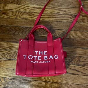 Marc Jacobs Vibrant Red Tote Bag